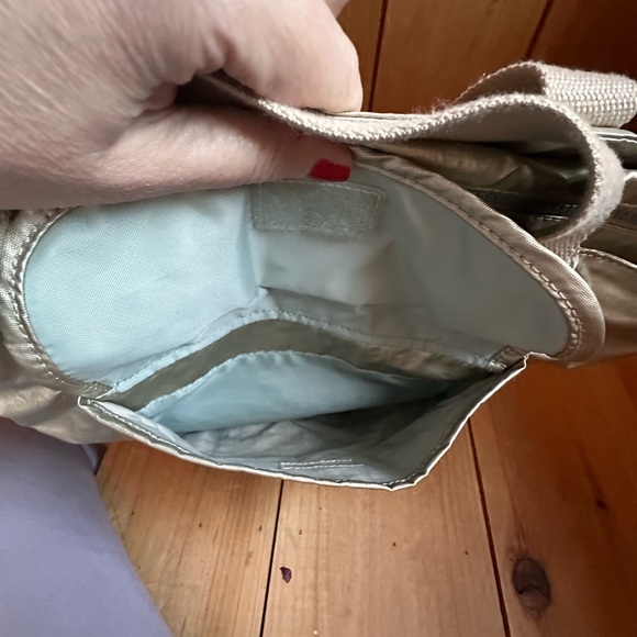 Kipling Metallic Gold Tote Bag - Picture 9 of 14